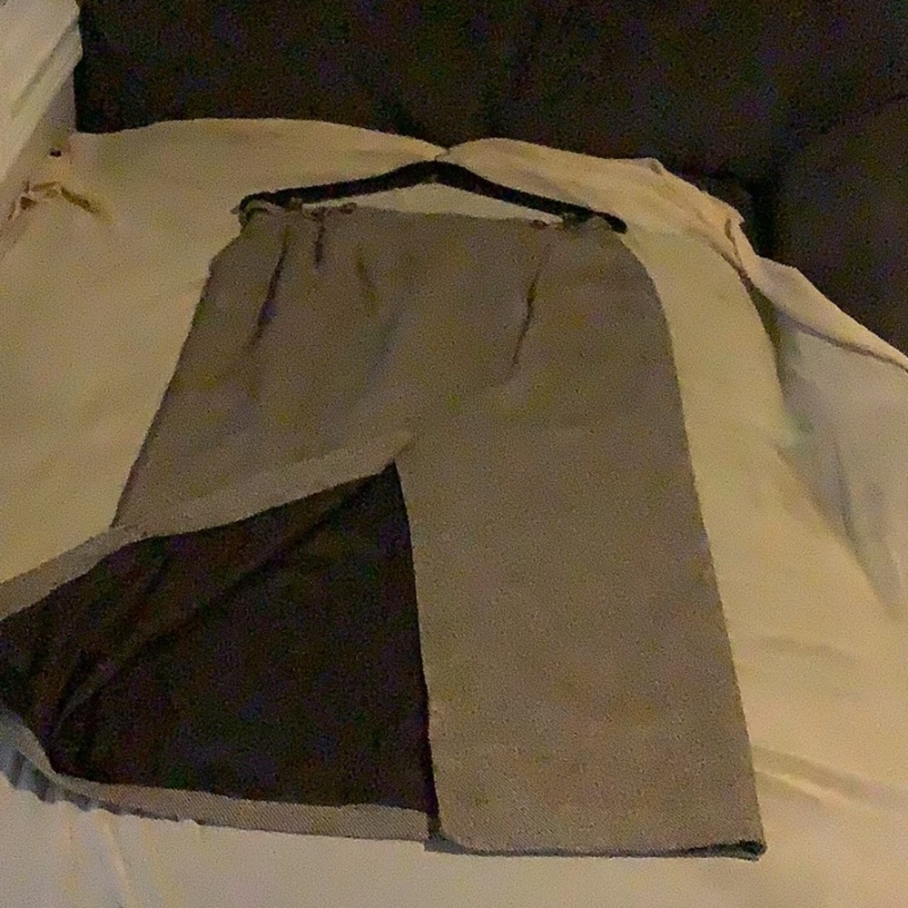 Wool Skirt With Split. - image 6